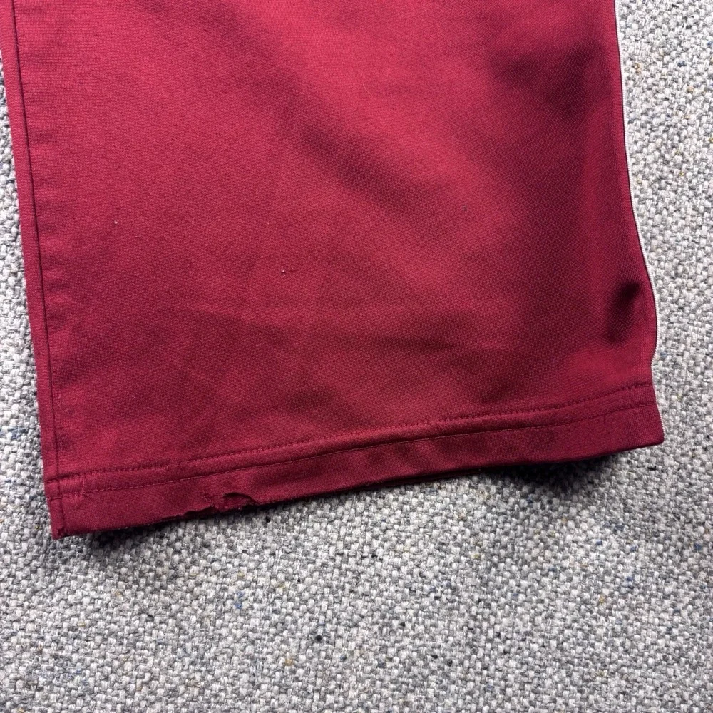 Old Navy Reissue Girls XL 14-16 Red Side Stripe Track Pants Wide Leg Retro